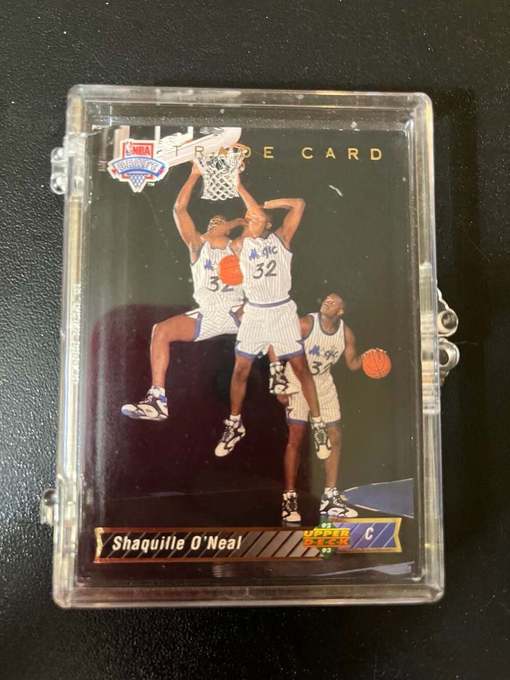 1992-93 Upper Deck #1B Shaquille O'Neal Rookie Trade Card